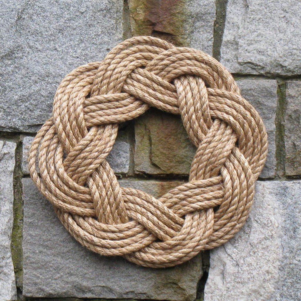 The Handmade Rope Wreath Made in Connecticut - American Made Man